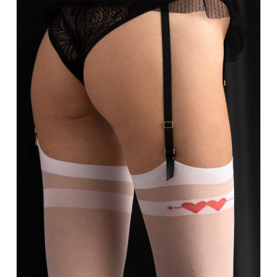 Pančuchy na podväzkový pás Flirty 20 DEN