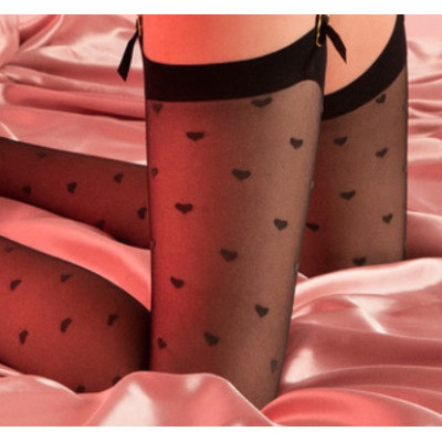 Pančuchy na podväzkový pás Love Booster 15 den