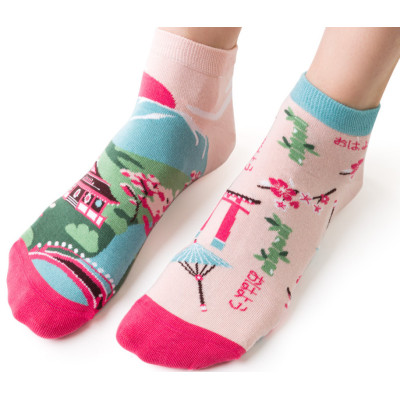 Dámske nerovnaké ponožky Tokio