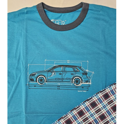 Chlapčenské pyžamo Sports Car krátke