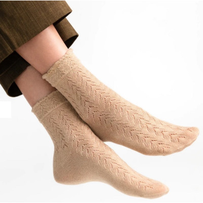 Dámske ažúrové ponožky 205