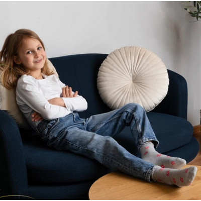 Dievčenské ponožky Ružové kvetinky