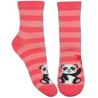 Dievčenské ponožky Panda 014