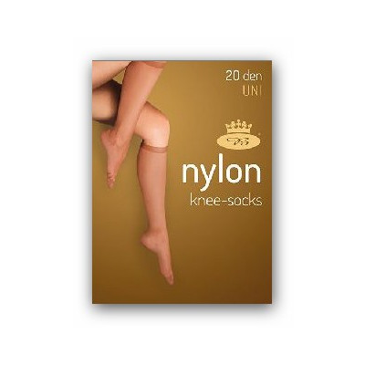 Dámske podkolienky Nylon Socks 20 DEN - 2 páry